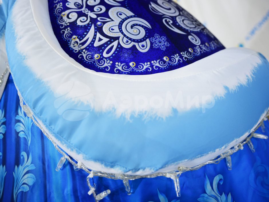 Надувная Снегурочка Эксклюзив — новогодняя фигура с высокой детализацией