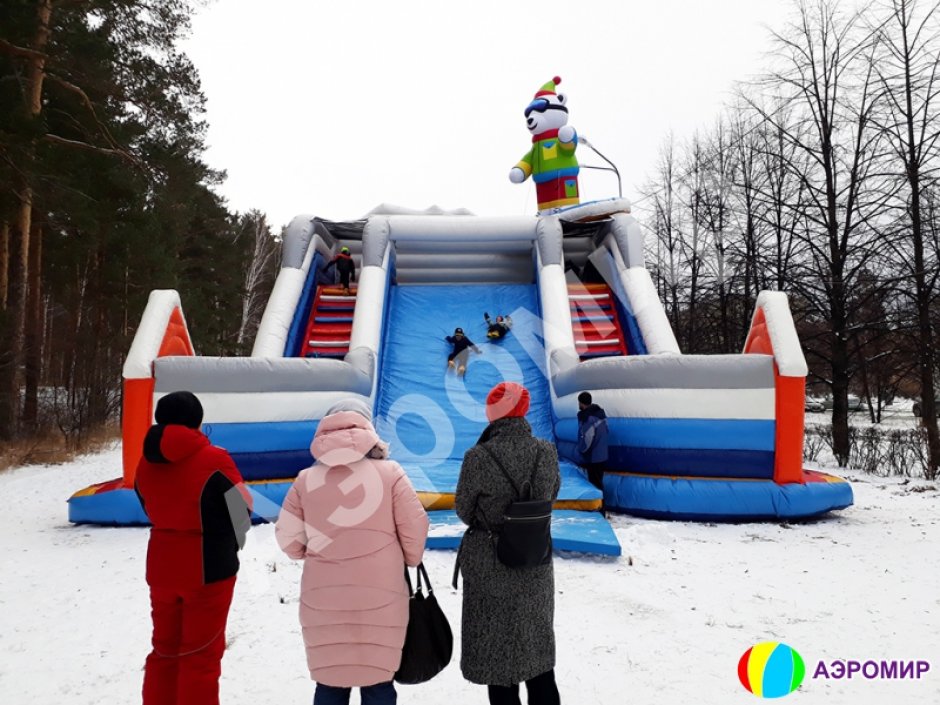 Надувная горка «Олимп» (Снята с производства)