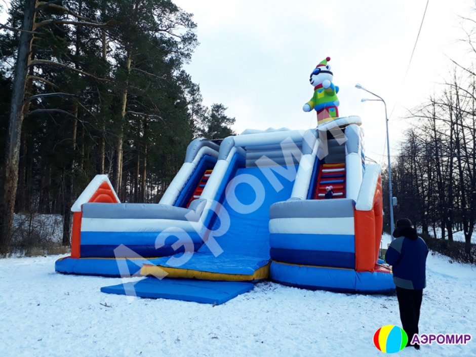 Надувная горка «Олимп» (Снята с производства)