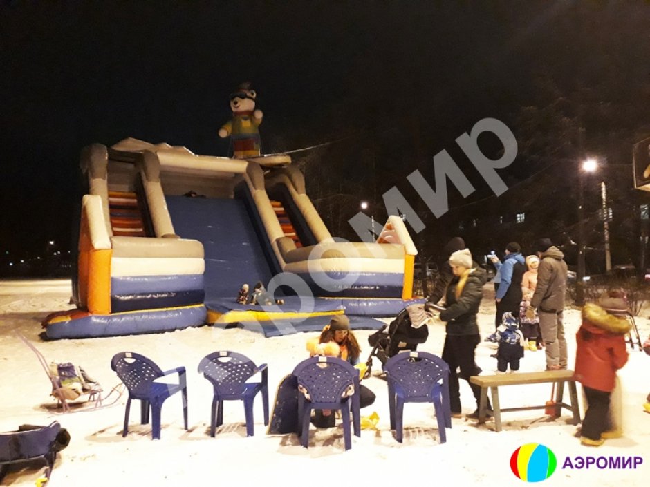 Надувная горка «Олимп» (Снята с производства)