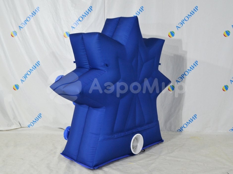 Надувной дартс  Снежинка