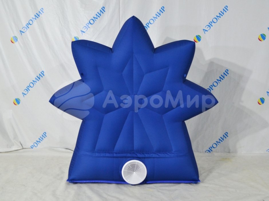 Надувной дартс  Снежинка