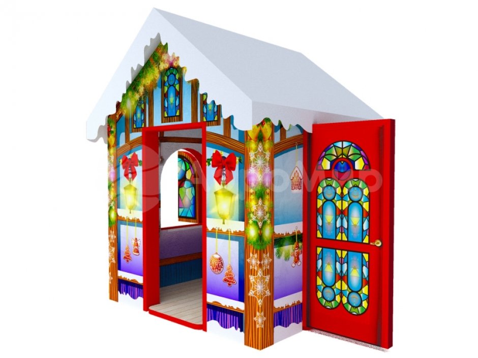 Сказочный снежный домик