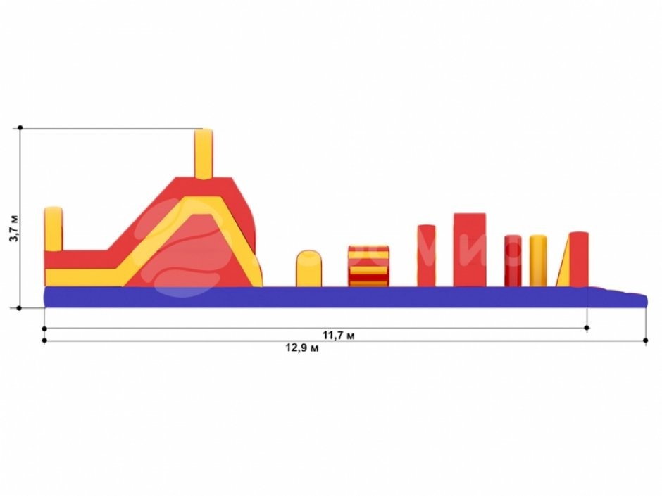 Надувной лабиринт СНП-05