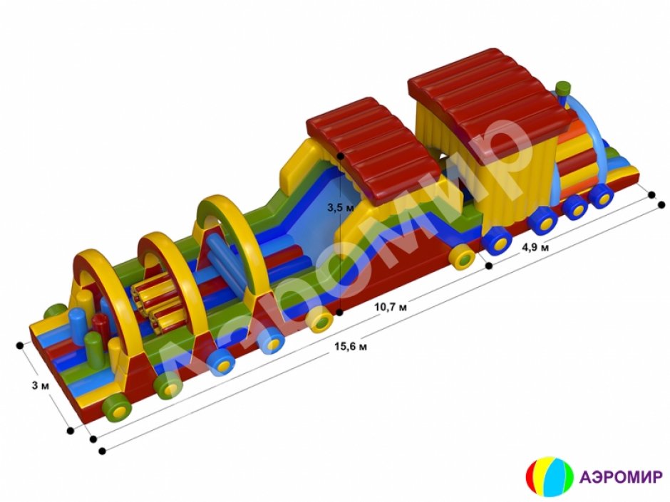 Надувной лабиринт СНП-10