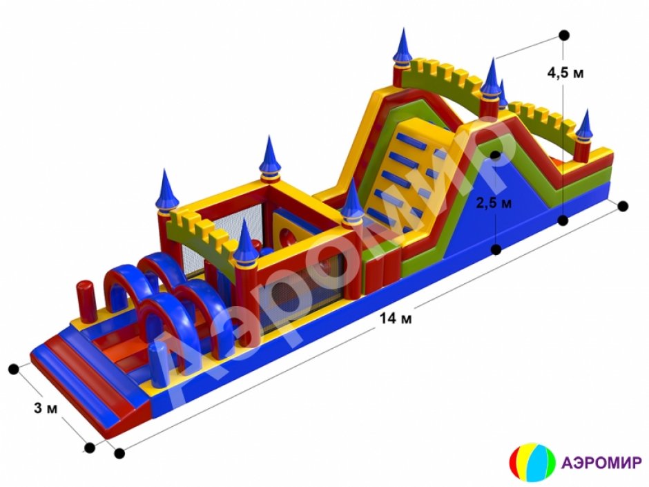 Надувной лабиринт СНП-19
