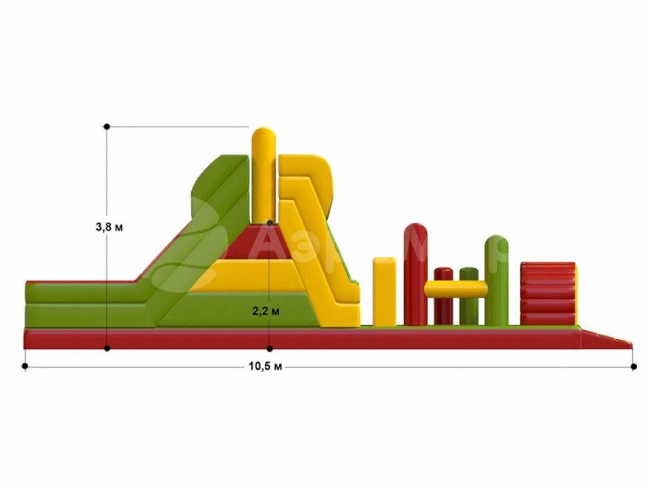 Надувной лабиринт СНП-20