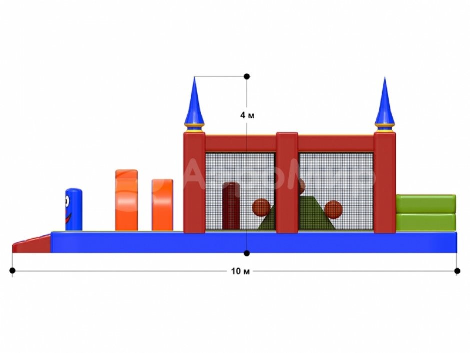 Надувной лабиринт СНП-23
