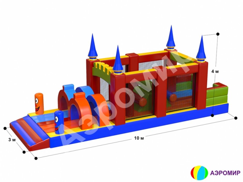 Надувной лабиринт СНП-23