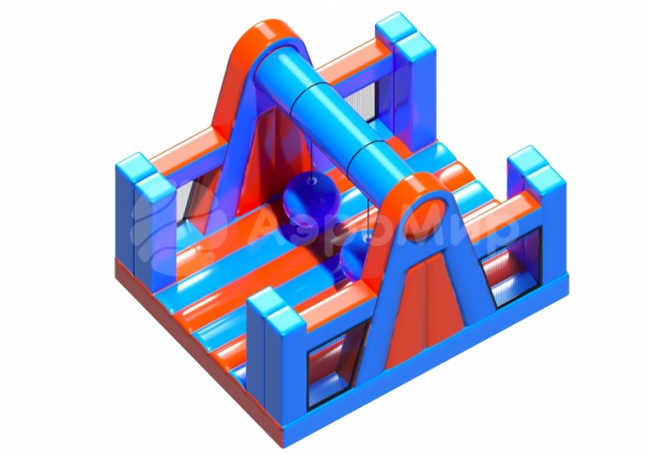 Надувная полоса препятствий СНП-50