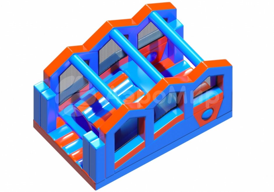 Надувная полоса препятствий СНП-51