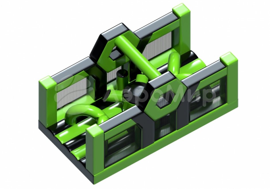 Надувная полоса препятствий СНП-53