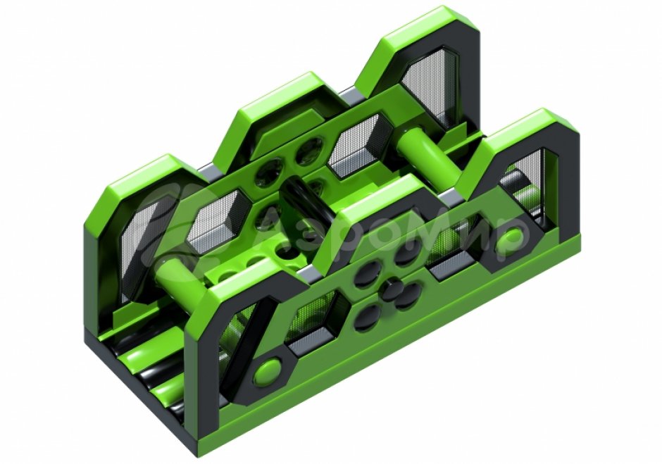 Надувная полоса препятствий СНП-54