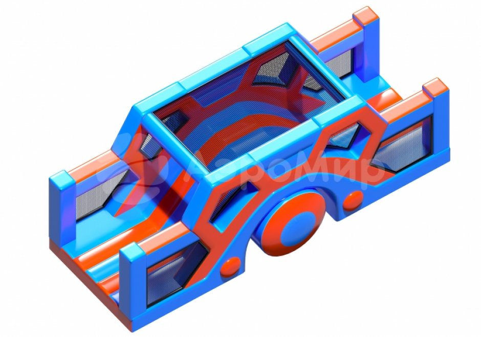 Надувная полоса препятствий СНП-55