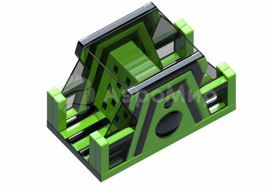 Надувная полоса препятствий СНП-56