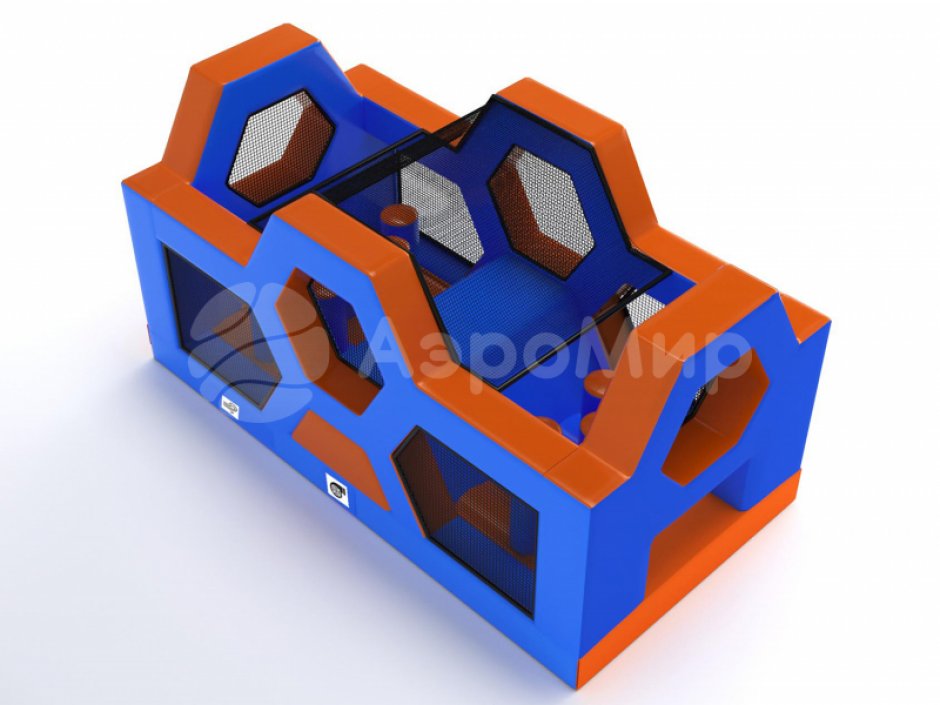 Надувная полоса препятствия СНП-58