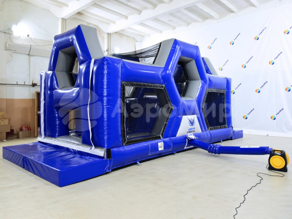 Надувная полоса препятствия СНП-58