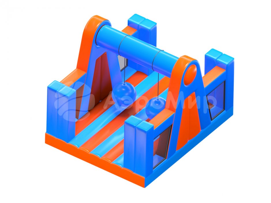 Надувная полоса препятствий СНП-50