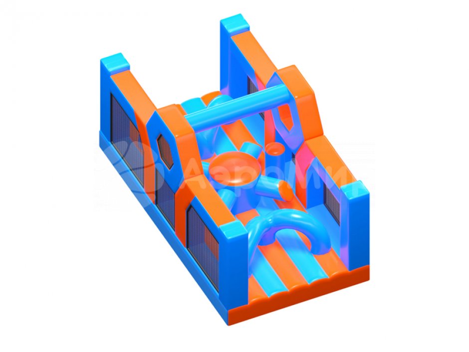Надувная полоса препятствий СНП-53