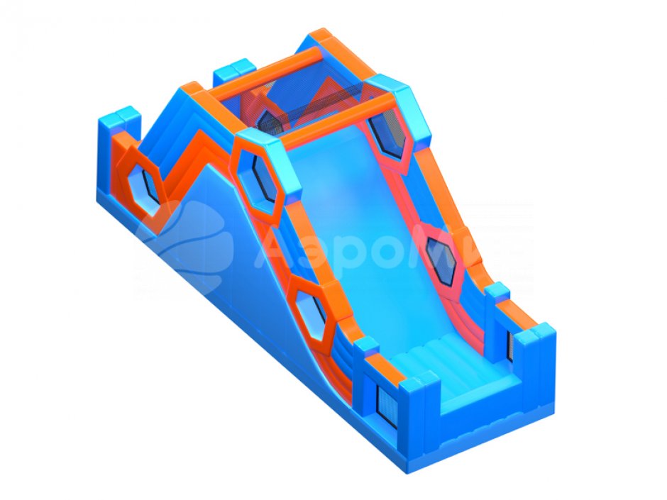 Надувная полоса препятствий СНП-52