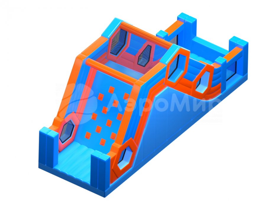 Надувная полоса препятствий СНП-52