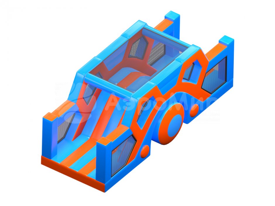 Надувная полоса препятствий СНП-55