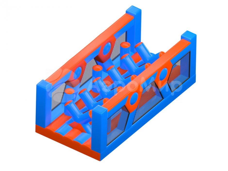 Надувная полоса препятствий СНП-60