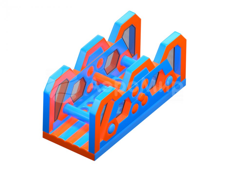 Надувная полоса препятствий СНП-54