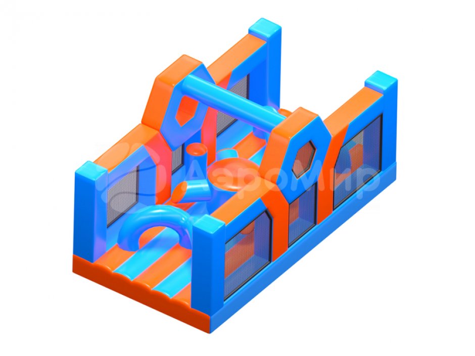 Надувная полоса препятствий СНП-53