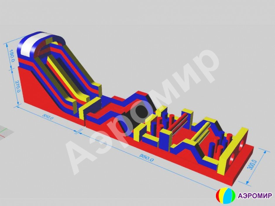 Надувной лабиринт СНП-18