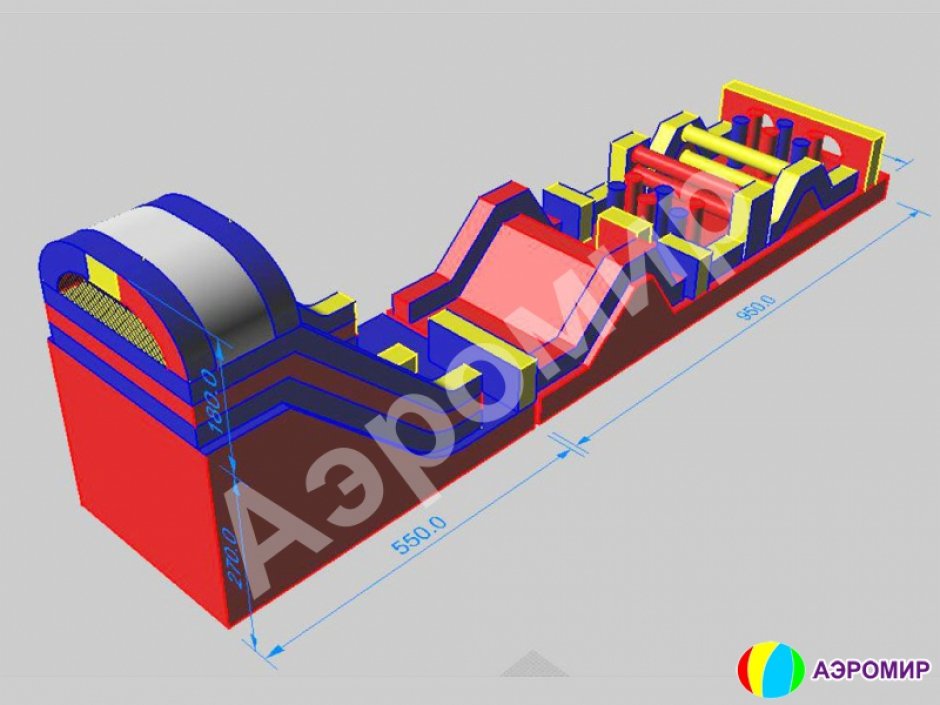 Надувной лабиринт СНП-18