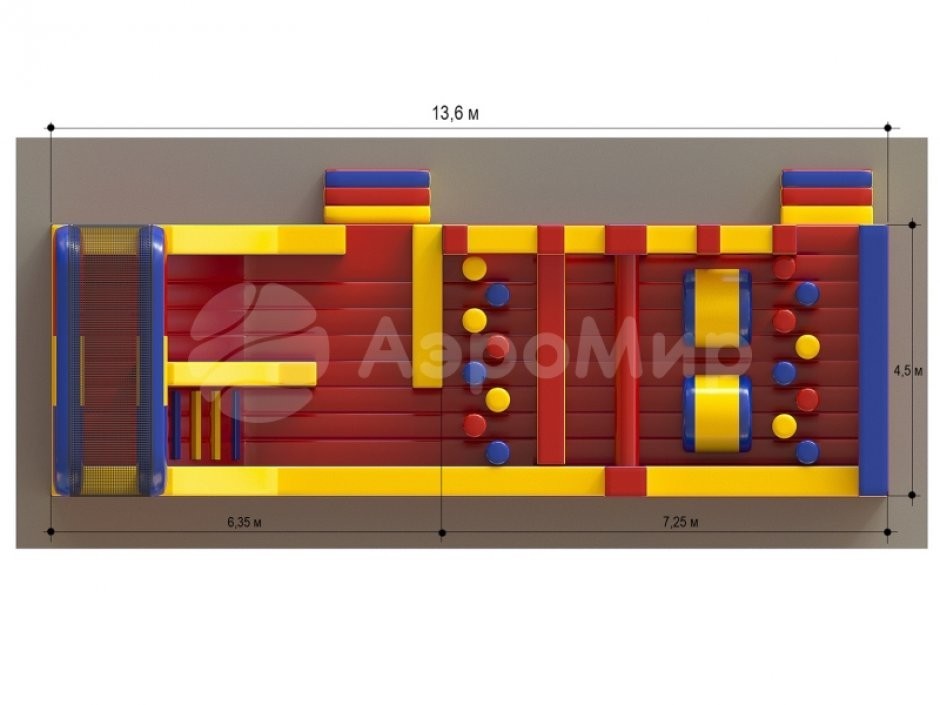 Надувной лабиринт СНП-2020 — новый спортивно-развлекательный комплекс