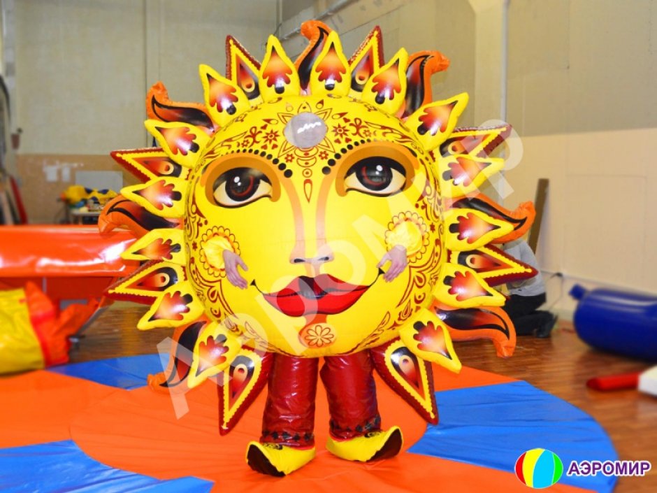 Надувной костюм Солнышко Этно