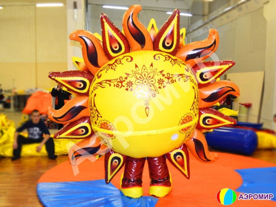 Надувной костюм Солнышко Этно