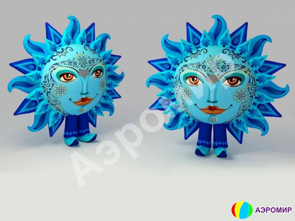 Надувной костюм Солнышко Этно