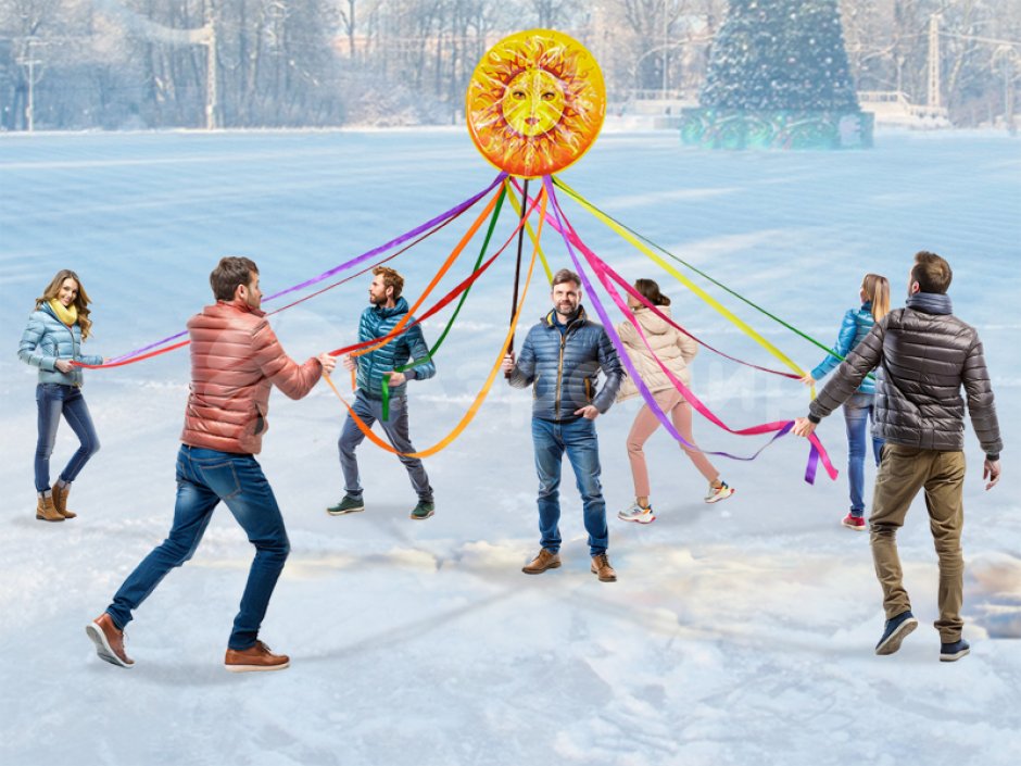 Солнцеворот — народные забавы и игры