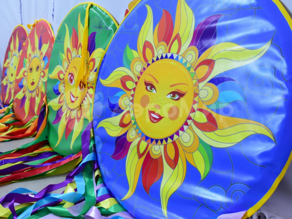 Солнышко с лентами — на Масленицу, Ярмарку или Выставку