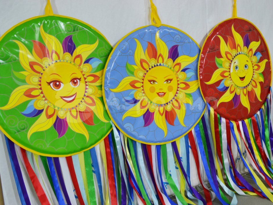 Солнышко с лентами — на Масленицу, Ярмарку или Выставку