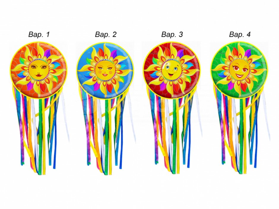 Солнышко с лентами — на Масленицу, Ярмарку или Выставку