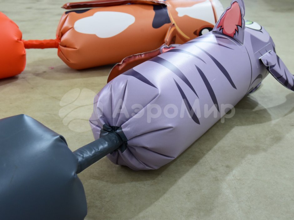 Канат-сосиска КотоПёс — командный аттракцион для праздников