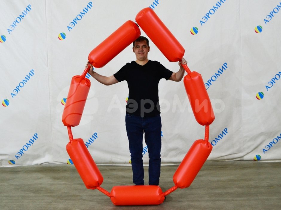 Командный игровой реквизит Канат-сосиска для эстафет спортивных состязаний