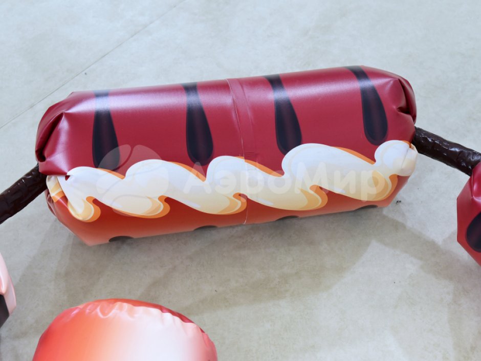 Командный игровой реквизит Канат-сосиска для эстафет спортивных состязаний