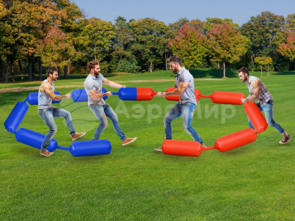Командный игровой реквизит Канат-сосиска для эстафет спортивных состязаний
