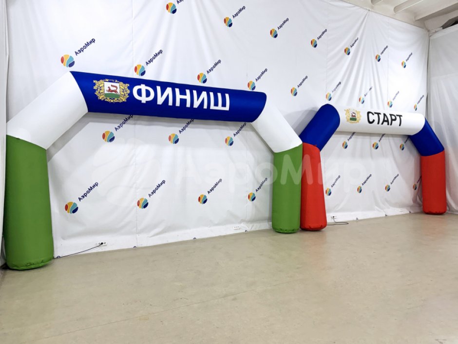 Надувная арка Лайт полноцветная спортивная