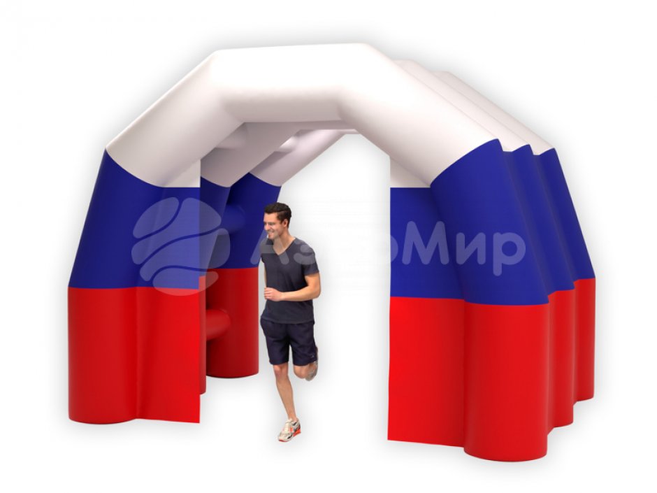Надувная палатка для старта спортивного мероприятия