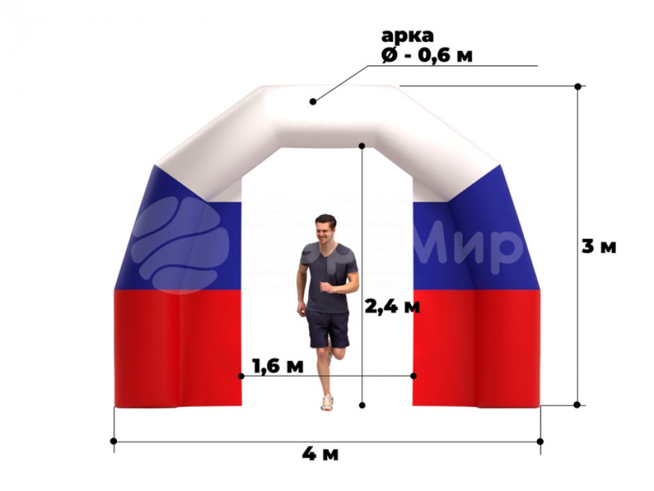 Стартовая палатка для проведения спортивных стартов