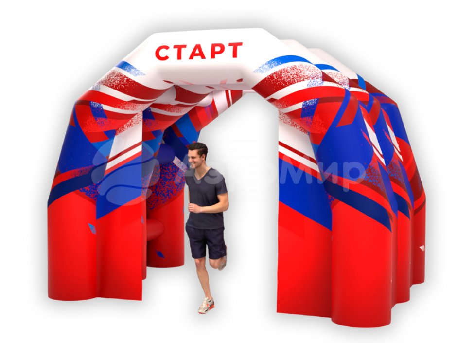 Стартовая палатка для массовых спортивных мероприятий