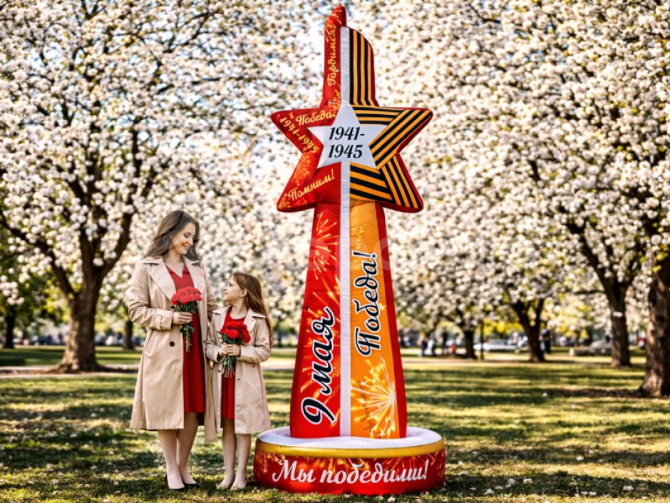 Стела со звездой