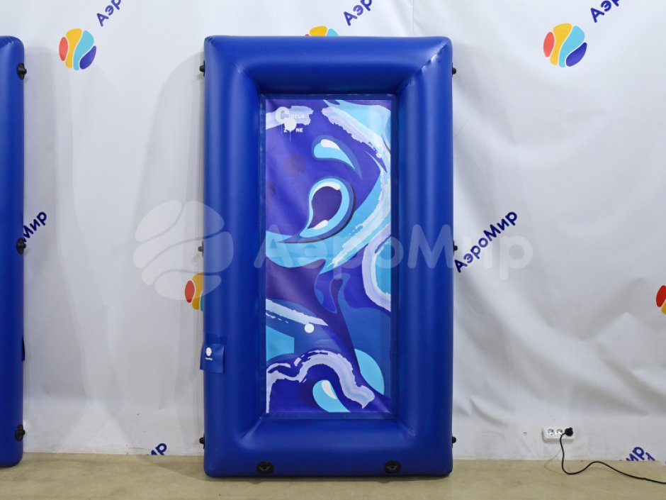 Надувная тактическая фигура Стена малая (Low wall) для игры в пейнтбол, нёрф, лазертаг и арчеритаг