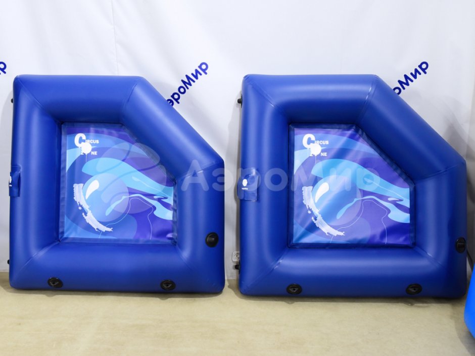 Надувная тактическая фигура Клин (Wedge) для игры в пейнтбол, нёрф, лазертаг и арчеритаг